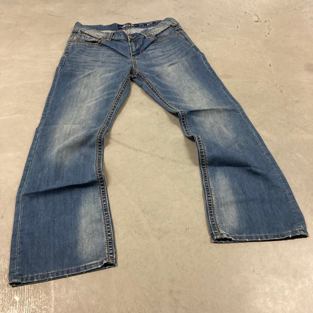 Y2K seven7 low rise bootcut jeans 34x32